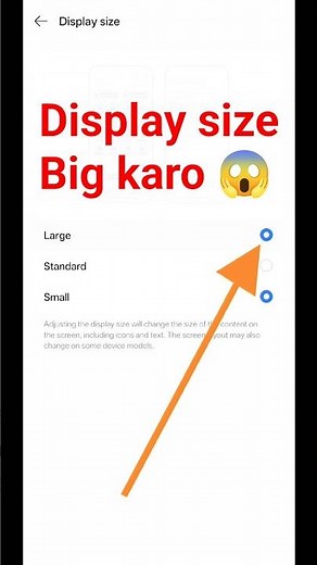 Mobile Screen Bada Kaise Kare (2026) | Make Your Phone Screen Bigger Easily #shorts #mobile #tips