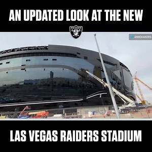 36K views · 976 reactions | .  el #ArquiVideo .  Así el avance constructivo en el estadio de los Malosos Raiders en Las Vegas... .  #Arquitectura #Dibujo #Diseño #Ingeniería #Construcción #Estadios .  Créditos del Video.- CBS Sports | ArquiMexico | Facebook