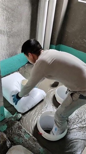 Why Are Workers Wearing Buckets on Their Feet? 😱 The Real Reason! #shorts