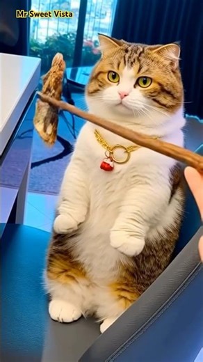 Cat Fails at Catching Fish! You Have to See This! 🤣🐱 #Shorts #cat #funny #viral #trending #memes