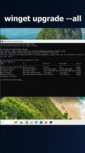 How to Quickly Update All Applications on Windows