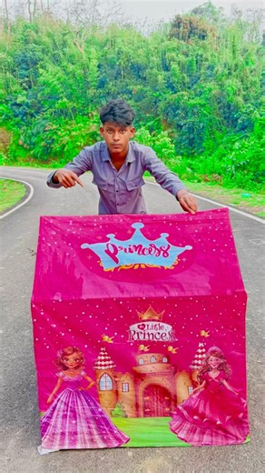 New children PVC tent house fittings and children playtimes#shortfeed #shorts