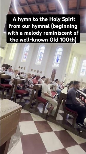 Old 100th style Holy Spirit hymn #music #organ #choir #holyspirit #church
