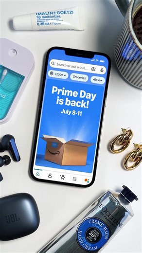 339K views · 417 reactions | Prime Day is back July 8-11 拾 Get ready to shop four days of epic deals. Learn more https://amazon.visitlink.me/R5fdrc #AmazonFinds #PrimeDay | Amazon.com | Facebook