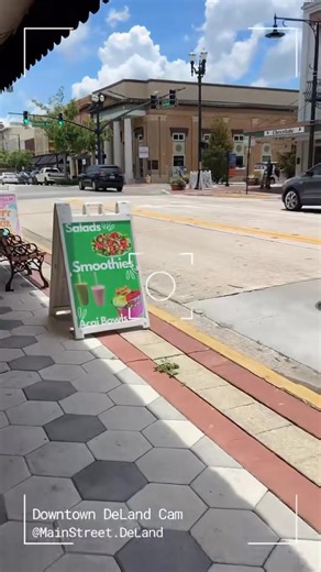 7.1K views · 120 reactions | Wherever you’re going, start here. : Downtown DeLand Cam #MainStreetDeLand #DowntownDeLand #ExploreDeLand #HistoricDeLand #ShopSmallDeLand #DeLandCam | MainStreet DeLand Association | Facebook