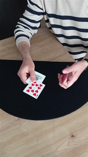 Follow the 10 of Hearts (3 Card Monte trick) #magictrick #cardmagic #cardtrick