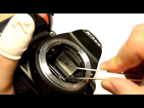 Changing focusing screen on Nikon D40