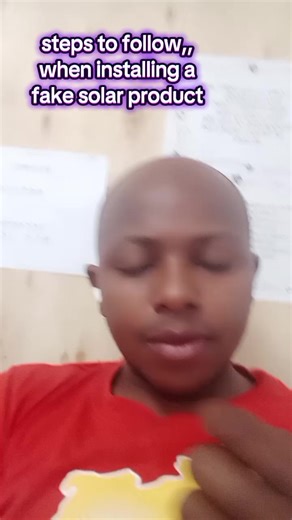 Steps to Follow When Installing Fake Solar Products