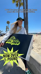 7.2K views | Check out the new Del Taco in West Wendover and get Del’s El Big Boxes now with BIGGER burritos at over 1/2lb! #DelYeah | Del Taco | Facebook