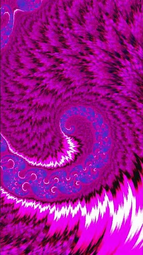 #psytrance #animation #mathart Fractal Turbulence: Pink‑Black‑White Chaos at Maximum BPM
