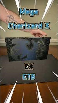 $200 Mega Charizard X ETB - packs opening next! #tcgcommunity #packopenning #tcg