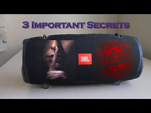 3 Important Secrets about JBL Xtreme 2 -Low Frequency Mode, Resetting Xtreme 2, Learning Firmware V.