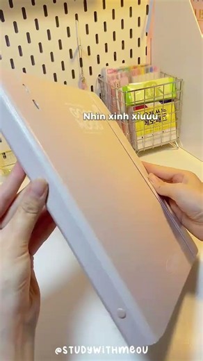 Mụt em sổ dùng siêu bền | Cre: studywithmeou