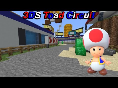 Mario Kart in Minecraft 3DS Toad Circuit *Remastered*