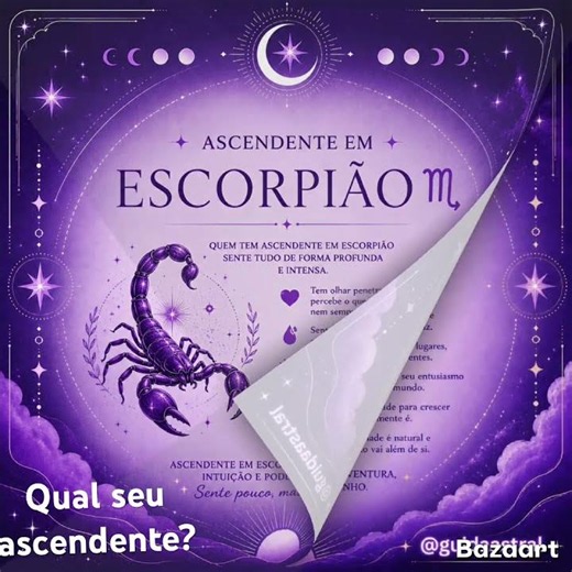 Qual seu ascendente?