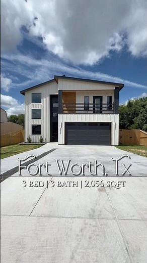 Fort Worth TX Homes for Sale | Modern Home Near Downtown! $420,000