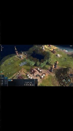 Age of Empires 4 - 1v1 Knights templar vs English Fast Win | Multiplayer Gameplay