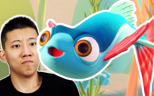 我变成了会飞的鱼！我是鱼第二期，小鱼模拟器，鲤鱼Ace解说