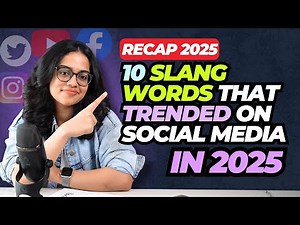 10 Viral English Slang Words On Social Media from 2025 | Modern English Vocabulary With Ananya