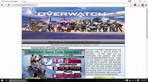 Overwatch Game Installation Codes