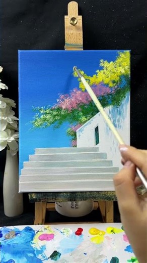 #howtopaint #art #painting #drawing #acrylicpainting #landscapepainting #acrylicscenery
