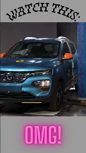 Thinking of Buying a Cheap EV? Watch This Dacia Spring Crash Test First! NCAP 1-Star Rating