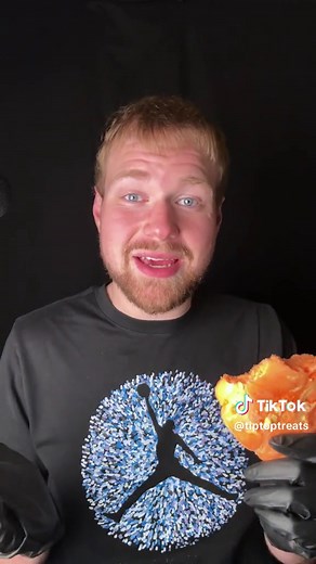 Giant Freeze Dried Candy Corn Ball #candy #freezedriedcandy #foryou #satisfying #asmrsounds #fypシ