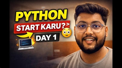 Learn Python from Zero 🚀 | Day 1 (Beginner Friendly) | Yash Gaur