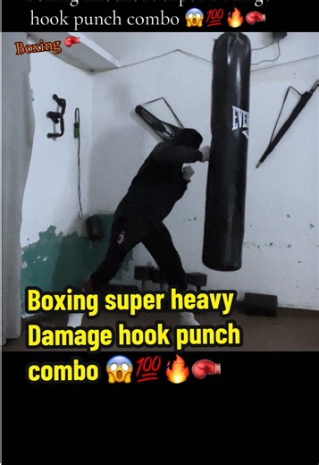 Boxing Super Heavy Damage Hook Punch Combo Techniques