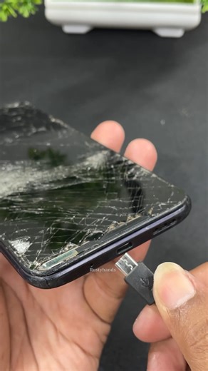 RustyHands🤲🏻 on Instagram: "Restoration of broken cell phones"