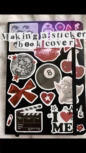 Making my own sticker book cover #art #foryou #sketchful #sketch #stickers