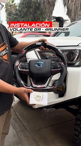 Instalamos el volante deportivo GR en esta Toyota 4Runner, diseñado para brindar estilo y comodidad al conducir. ✅ Detalles forjados en rojo ✅ Cuero perforado de alta calidad ✅ Airbag 100% operativo ✅ Mándos totalmente funcionales Un upgrade que marca la diferencia en cada manejo 🔥 ¡No esperes más! Escríbenos ahora... 👇🏻 📲 51 926 775 454 📲 51 949 925 177 📍 Av. las palmeras 5486, Los Olivos, Lima 📦 También realizamos envíos a todo el Perú #timón #volantedeportivo #GRsport #lujo #Timones #