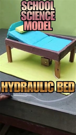 Hydraulic Bed – Working Science Model for School Projects