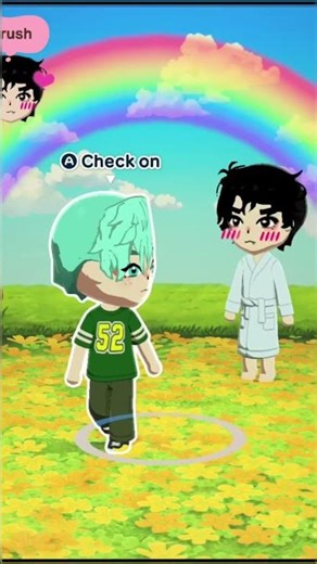 they had to just go straight into the rainbow room LMFAOO #ivantill #tomodachilife