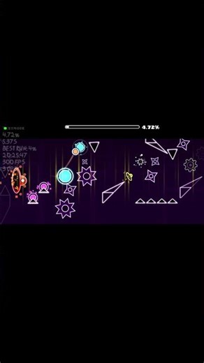 Last 9% of my XL demon layout Abyssal Void! #gd #geometrydash