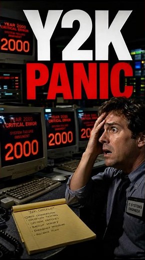 Why the Year 2000 Scared Millions? #computertechnic #technology #techtech
