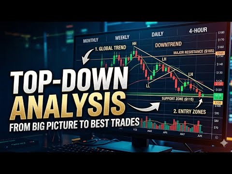 TOP DOWN ANALYSIS ON CURRENCY PAIRS 