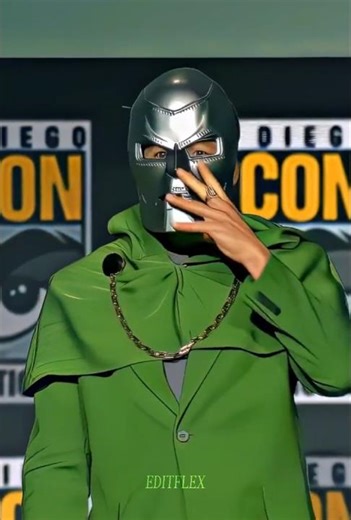 Dr Dooms Face Reveal #shorts #drdoom #tonystark #4kedit