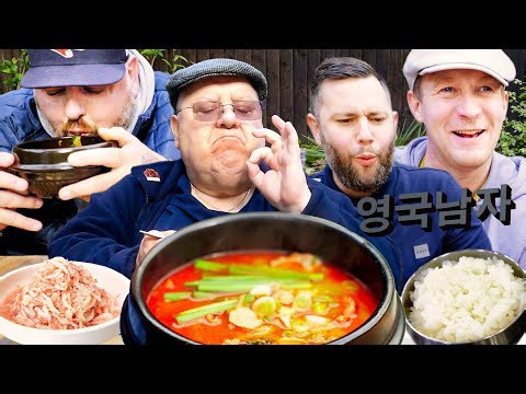 London taxi drivers try hearty Korean gukbap for the first time!