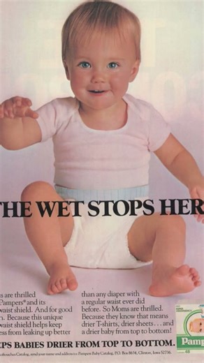 Vintage Diapers Ads