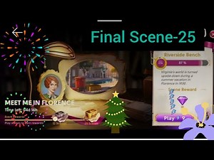 JUNE'S JOURNEY || SECRET 8 || SCENE 25 || RIVERSIDE BENCH || WORD MODE || 4k