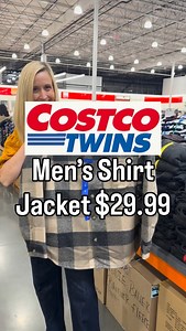 Costco’s #1 TWINFLUENCERS on Instagram: "How nice are these Men’s Banana Republic shirt jackets for $29.99! #costco #costcofinds #shirtjacket #mensfashion #jacket"