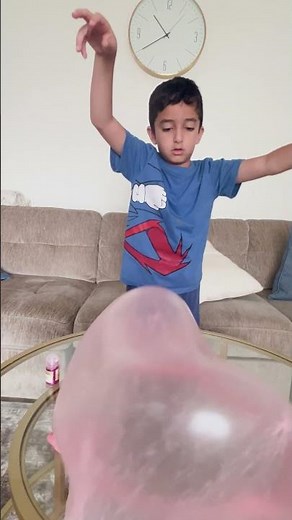 🫧 I Made the BIGGEST Bubble with Homemade Slime!