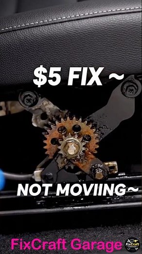 Car Seat Won’t Recline $5 Fix! 😳 #carrepair #automobile #cheapcarfix