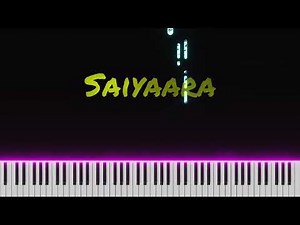Saiyaara Piano Tutorial (One Hand) | Easy MIDI | Ek Tha Tiger + New Saiyaara Movie Song