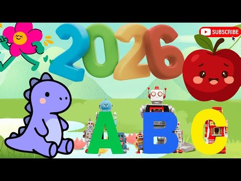 ABC Alphabet A–Z🌈 | Colorful Animated ABC Song | Repeat & Learn for Kids | ABC #abc #rhymes