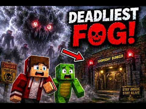 Can a DOOMSDAY BUNKER Stop the DEADLIEST FOG?! 😱 Minecraft