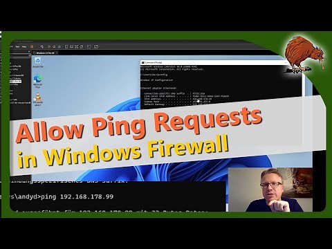 Windows: Allow ping in Windows firewall
