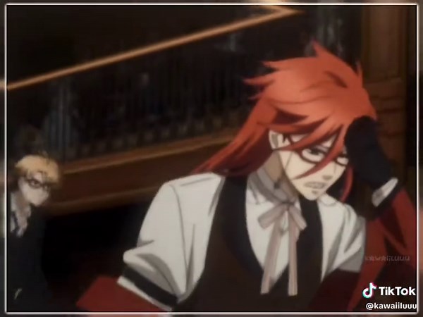 Grell Sutcliff from Black Butler: An Anime Tribute
