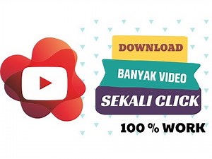 Cara Cepat Download banyak video di youtube menggunakan youtube. WORK 100%